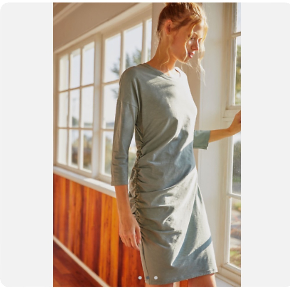 NWT sundry shirred mini dress